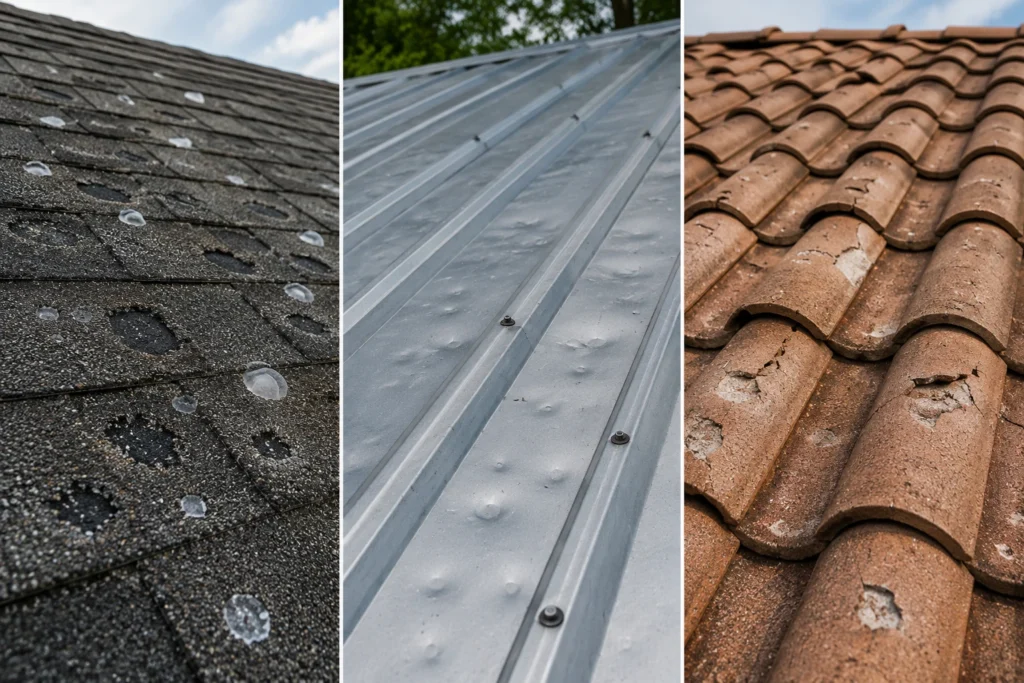 Hail Damage Roof Insurance Claim 2