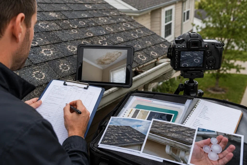 How to Document Hail Damage for an Insurance Claim 3